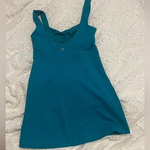 LULULEMON. blue tank. Size 4